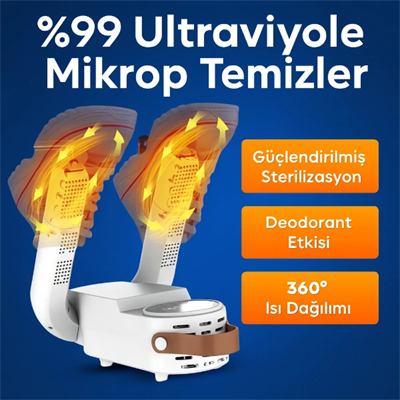 Dijital Ayakkabı Kurutma Ve Isıtma Makinesi