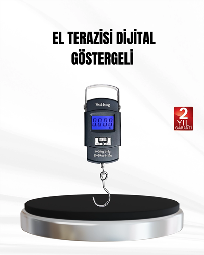 Dijital El Terazisi – Hassas Bavul Tartısı, Gülen Yüz Tasarımlı