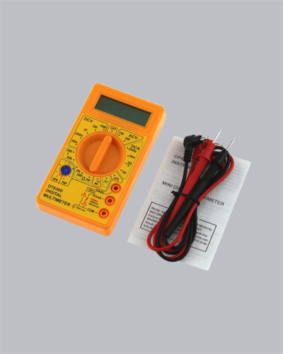 Dijital Multimetre Ölçü Aleti AC DC Ölçüm ve LCD Ekranlı