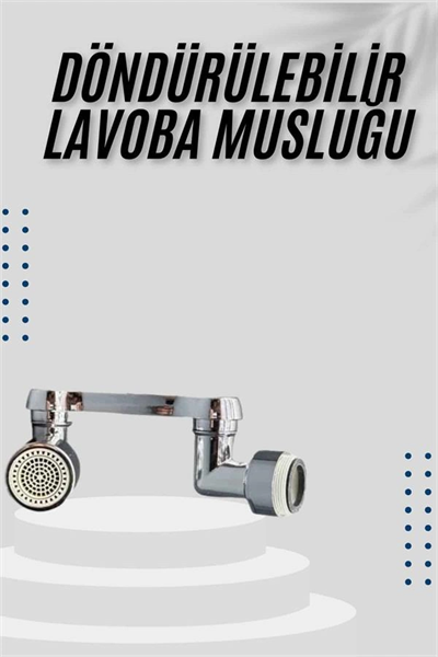 Dönebilen Musluk Başlığı Akrobat Mutfak Banyo Musluk Ucu Başlığı Oynar Başlıklı