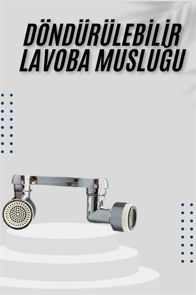 Dönebilen Musluk Başlığı Akrobat Mutfak Banyo Musluk Ucu Başlığı Oynar Başlıklı