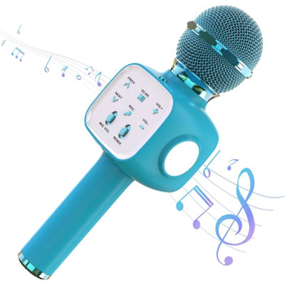 Eğlenceli Karaoke Mikrofonu - Çocuklar İçin