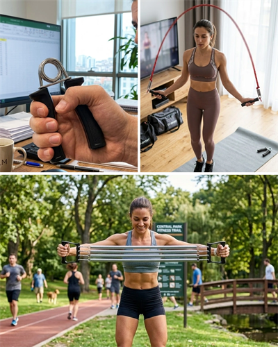 Ev Fitness Seti Kardiyo ve Kas Geliştirme Egzersiz Seti