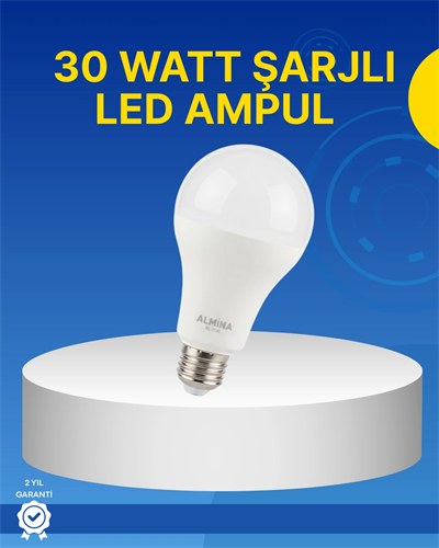 Ev ve İş Yeri İçin Şarjlı LED Ampul