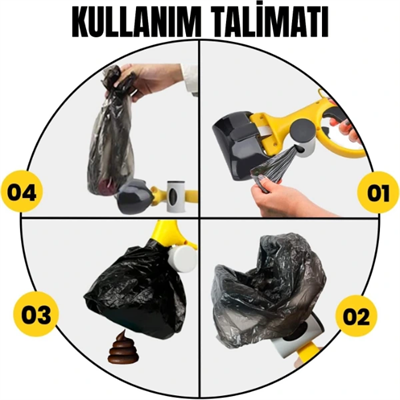 Evcil Hayvan Dışkı Toplama Aparatı