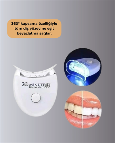 Evde Kullanıma Uygun LED Teknolojili Diş Beyazlatma Kiti