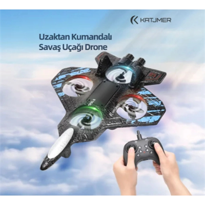 F166 Uçak Drone 3 Bataryalı