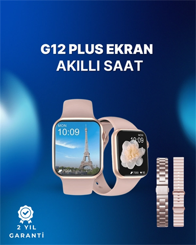 GPS Destekli Akıllı Saat – Nabız, Uyku ve Adım Takibi, Sesli Görüşme, Suya Dayanıklı Tasarım