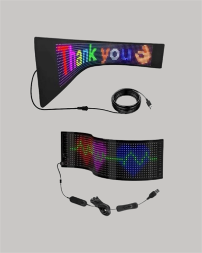 Gece Kullanıma Uygun  Pixel RGB LED Panel Estetik Atmosfer Işığı