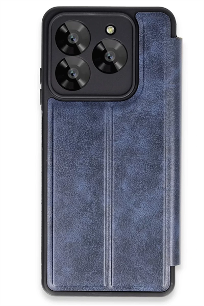 General Mobile Era 30 Kılıf Flip Cover - Lacivert