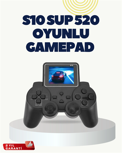 HDMI Destekli S10 Gamepad 520 Oyunlu TV’ye Bağlanabilir Atari 2025 Model