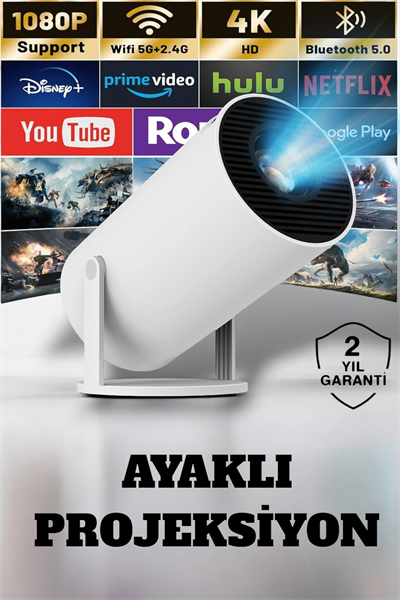 HDMI ve Full HD Teknolojili 160 ANSI Lümen Kablosuz Projeksiyon