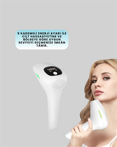 Hasuba IPL Lazer Epilasyon Cihazı HS-262 5 Enerji Kademeli