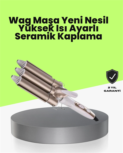 Her Saç Tipine Uygun, Hızlı Isınan Bukle Yapıcı – Evde Kuaför Kalitesinde Sonuç