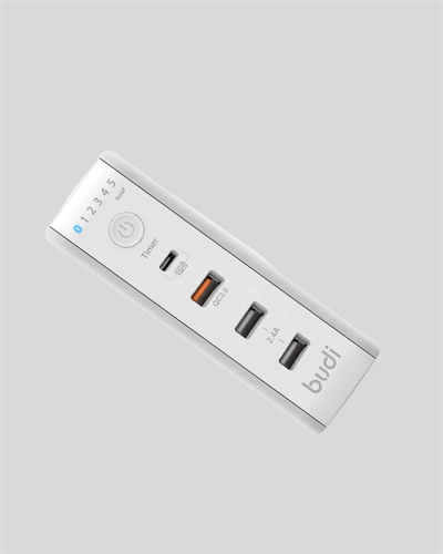 Hızlı Şarj Destekli Zaman Ayarlı USB Şarj Adaptörü