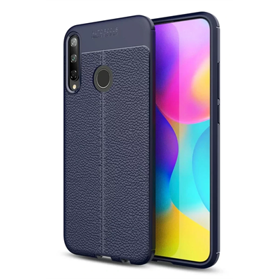 Huawei P40 Lite E Kılıf Auto Focus Kapak - Lacivert