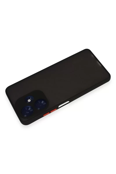 İnfinix Hot 30 4G Kılıf Montreal Silikon Kapak - Siyah