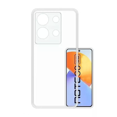İnfinix Note 30 Kılıf Lüx Şeffaf Silikon