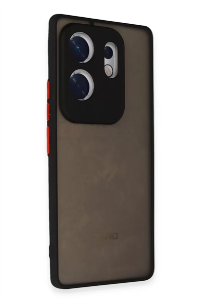 İnfinix Zero 30 4G Kılıf Montreal Silikon Kapak - Siyah