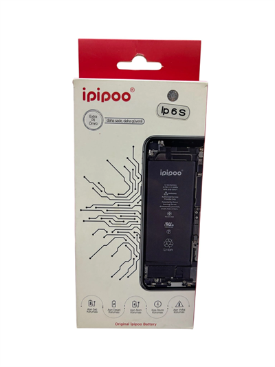 İpipoo Apple Iphone 6S Uyumlu Batarya - 1715 mAh
