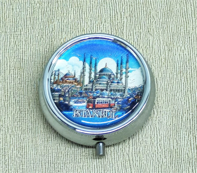 İstanbul Temalı İlaç Kutusu - Model 5
