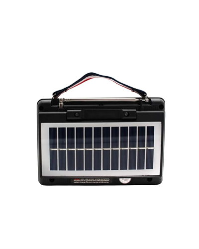 KTF-1428 Güneş Paneli Şarjlı Nostaljik Bluetooth Hoparlör – FM/AM/SW Radyo, USB/SD Desteği, Taşınabilir Tasarım