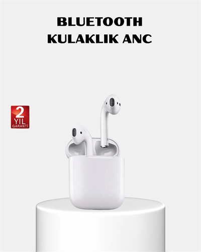Kablosuz ANC Kulak Üstü Kulaklık – Gürültü Engelleme, Mikrofonlu