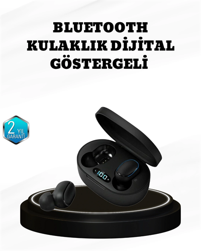Kablosuz Bluetooth Kulaklık – Gürültü Önleyici, Suya Dayanıklı, Mikrofonlu, Uzun Pil Ömürlü