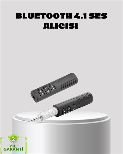 Kablosuz Bluetooth Ses Adaptörü 4.1 Teknolojili ve 10m Menzilli