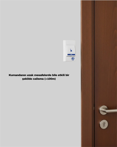 Kablosuz Kapı Zili Kolay Kurulumlu Modern Kullanım