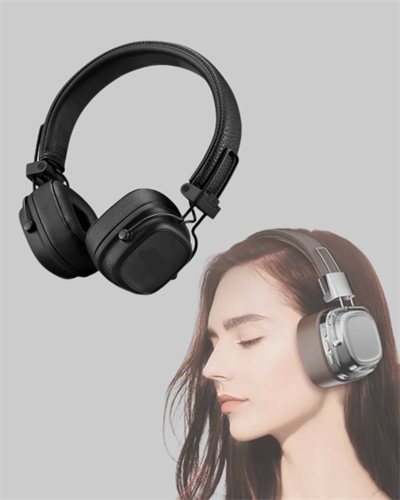 Kablosuz Kulak Üstü Bluetooth Kulaklık Güçlü Bas ve Katlanabilir Tasarım