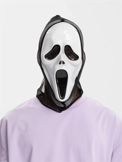 Kapşonlu Çığlık Maskesi Scream Maskesi 33x21 cm