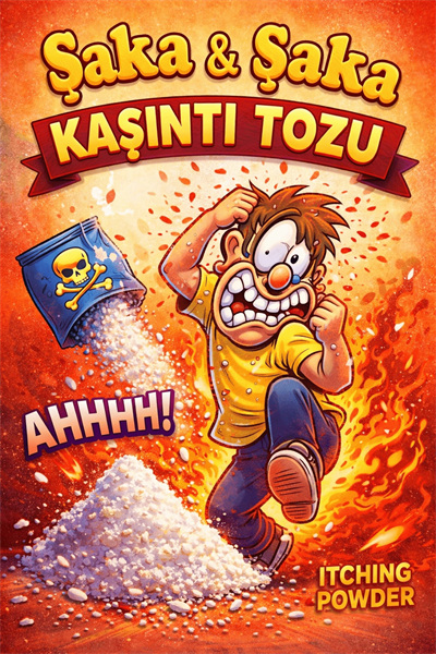 Kaşıntı Tozu Şaka Kaşıntı Tozu Eğlence Şaka Amaçlı Toz