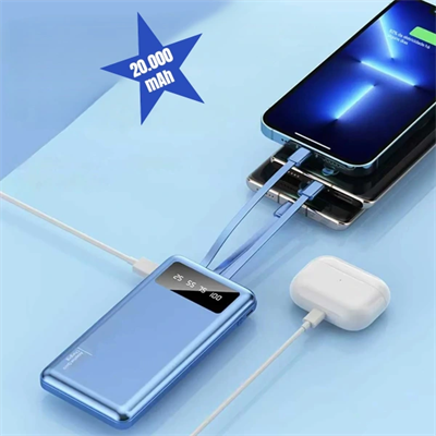 Kendinden Kablolu 20.000 mAh Powerbank