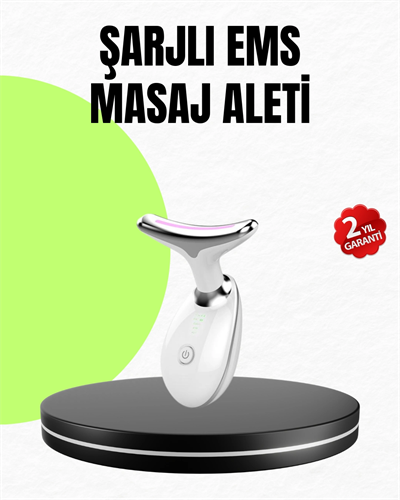 Kırışıklık Önleyici Güzellik Cihazı | Mikro Akım Masaj ve Isı Terapisi