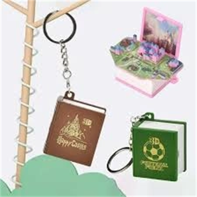 Kitap Şeklinde 3D Anahtarlık