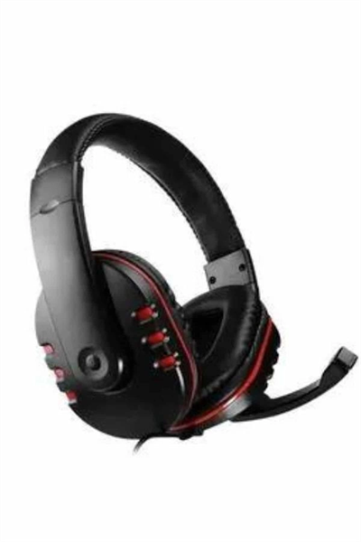 Kulaklığı Kulak Üstü Kablolu Stereo Mikrofonlu Yumuşak Kulak Yastığı
