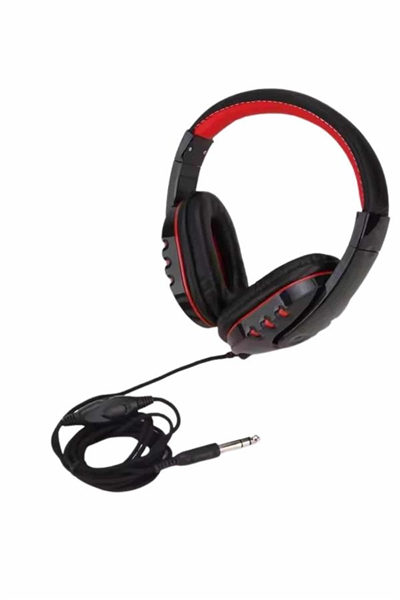 Kulaklığı Kulak Üstü Kablolu Stereo Mikrofonlu Yumuşak Kulak Yastığı