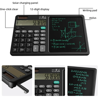 LCD Yazı Ekranlı Hesap Makinesi