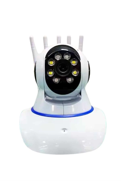 LED Aydınlatmalı 5 Antenli Motorlu 1080P Wifi Kamera Sensörlü