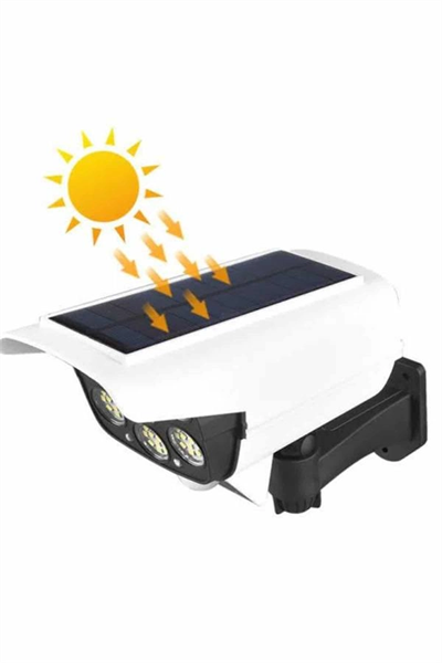 LED Lamba-Güneş Paneli Destekli Uzaktan Kumandalı Solar LED Lamba