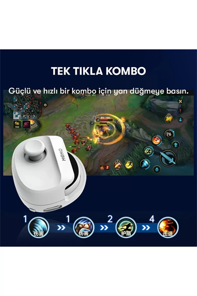 Memo MB01 Oyun Tuşu - Beyaz