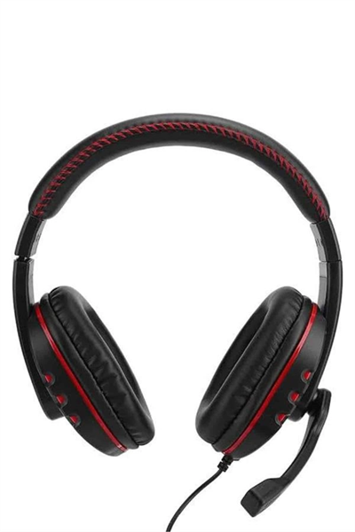 Mikrofonlu  Kulaklık  Kulaklığı Yüksek Ses Kaliteli Stereo Yumuşak Yastıklar