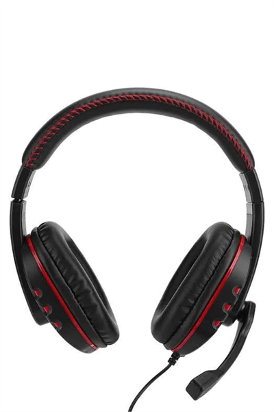 Mikrofonlu  Kulaklık  Kulaklığı Yüksek Ses Kaliteli Stereo Yumuşak Yastıklar