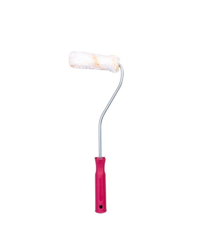 Mini Boya Rulo Seti 10 Cm Boya Fırçası 6 Adet Yedek Rulo Hediyeli Boya Uygulama Aparatı