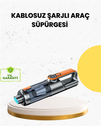 Mini El Süpürgesi Çok Başlıklı Kablosuz Vakum Güçlü Emiş Numaratör Hediyeli