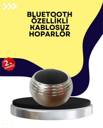 Mini Kablosuz Hoparlör Derin Bas TWS Bağlantı Şarjlı Model