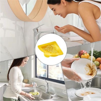 Mutfak ve Banyo Üçgen Lavabo Süzgeci