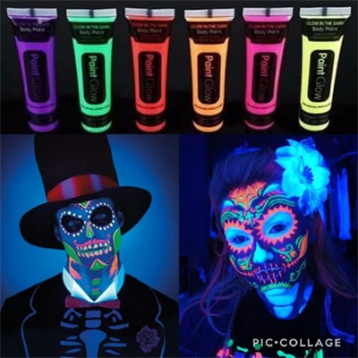 Neon Glow Fosforlu Krem Boya - 6 Adet