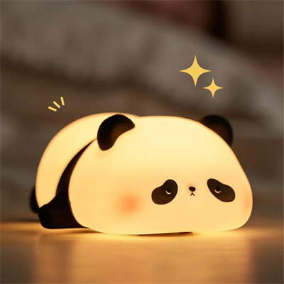 Panda Tasarımlı Renk Değiştirebilen Dokunmatik Gece Lambası
